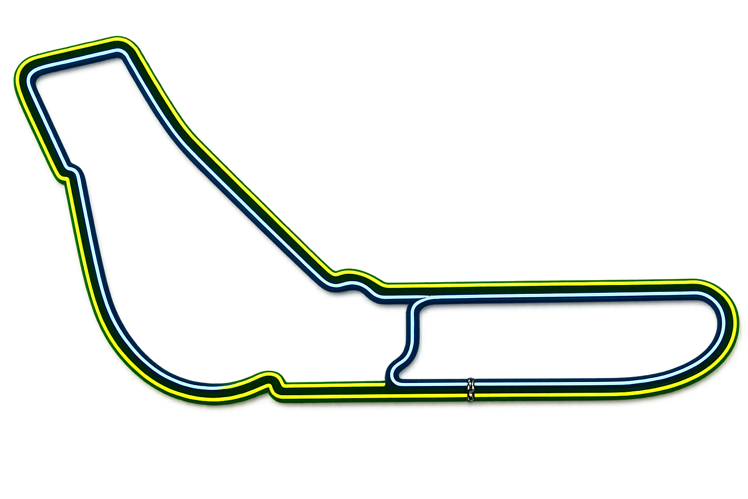 Stint24 Round 2 – Monza track map