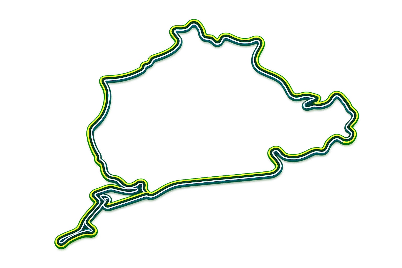 Special event – Nurburgring Nordschleife (24) – 6 hours track map